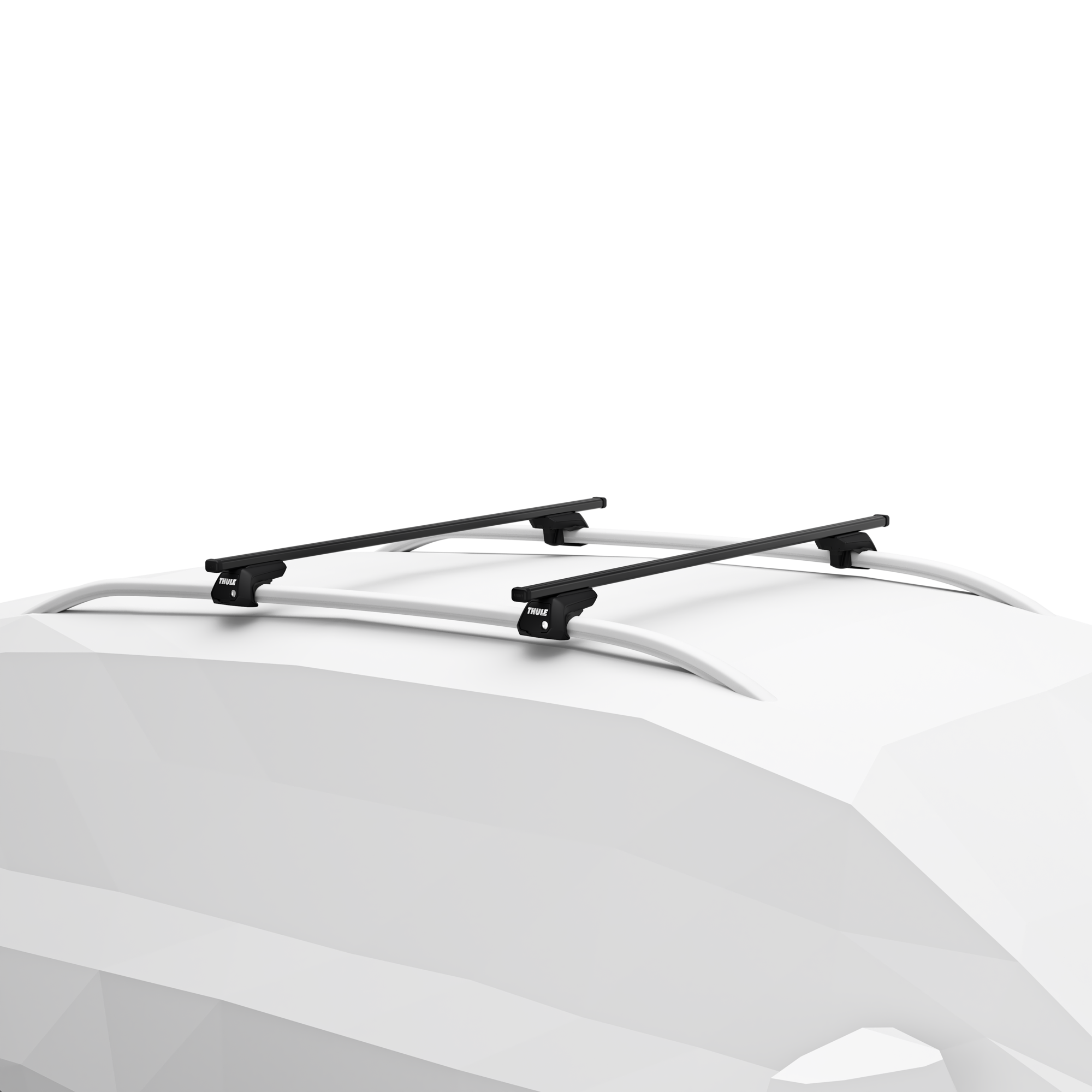 Thule SquareBar Evo to fit VOLKSWAGEN Tiguan 5 dr SUV 2016 2024 Roof Rack Supplies