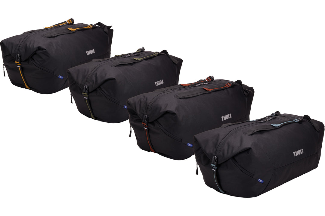 The Thule GoPack Duffel Set with colour coded details
