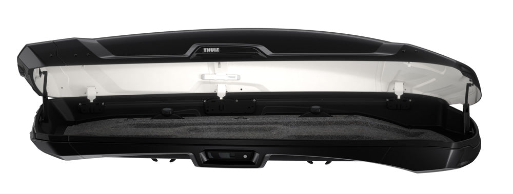Vector roof box is supplied with an internal light 