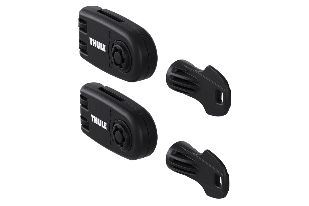A detailed image of the Thule Wheel Strap Locks