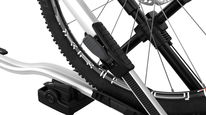 Ratchet mechanism for the front wheel of the UpRide