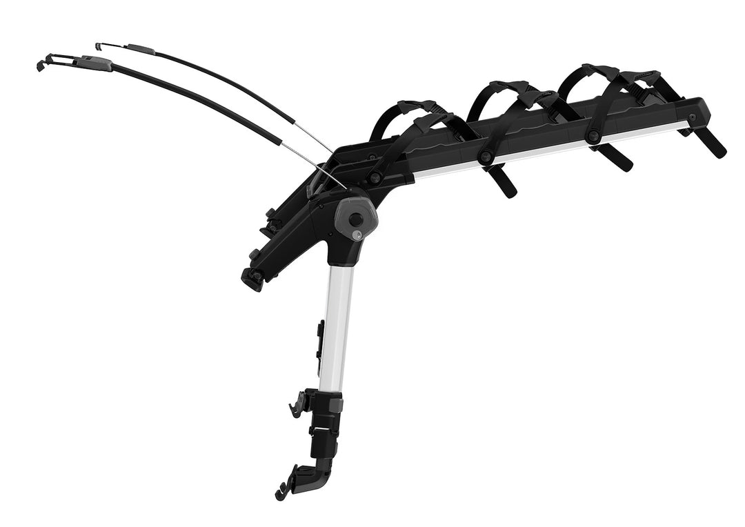 Thule OutWay hanging 3 cycle carrier unfolded
