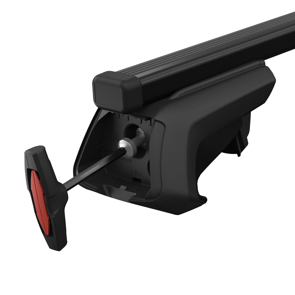 Bike Rack Duster Thule SmartRack XT - Black to fit: DACIA Duster 5-dr SUV, 2024 on ...