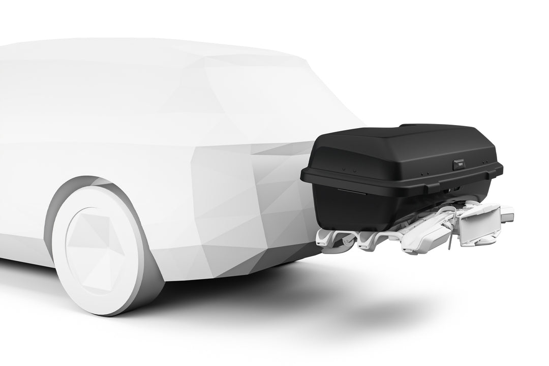 Thule Epos (3 Bike) + Santu Cargo Box Package