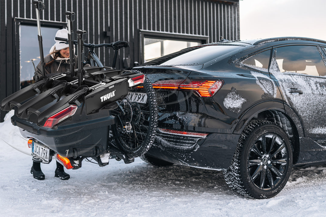 Thule Epos (3 Bike) + Santu Cargo Box Package