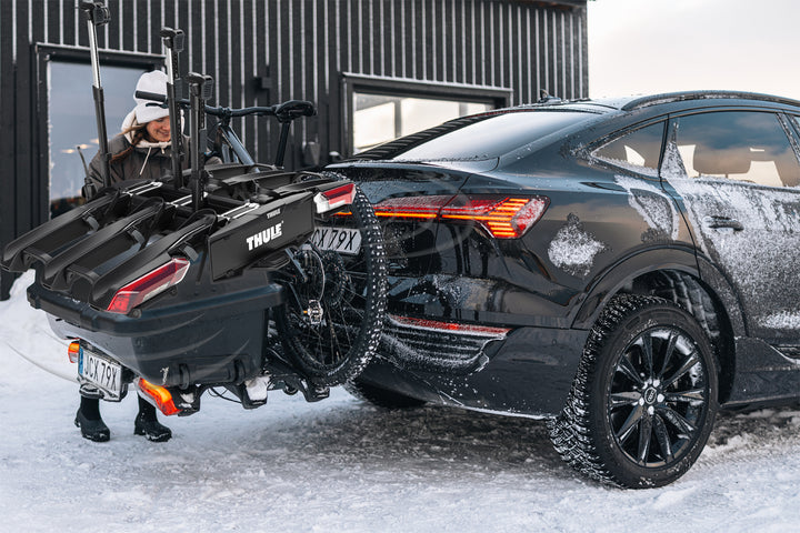 Thule Epos (3 Bike) + Santu Cargo Box Package
