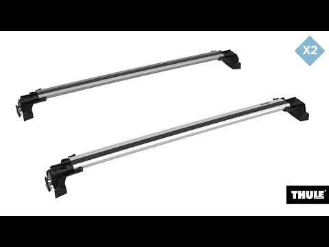 Thule WingBar Edge - Aluminum to fit: LAND ROVER Discovery 5-dr SUV, 2009 - 2017