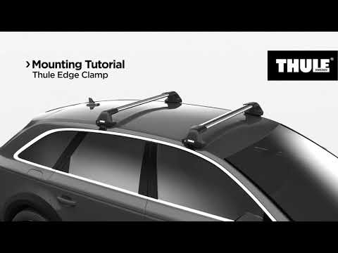 Thule WingBar Edge - Black to fit: RENAULT Alaskan 4-dr Double Cab, 2018 on