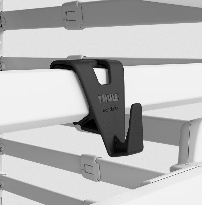 The Thule dog crate leash hook is compatable with all of the Thule Allax dog crate range