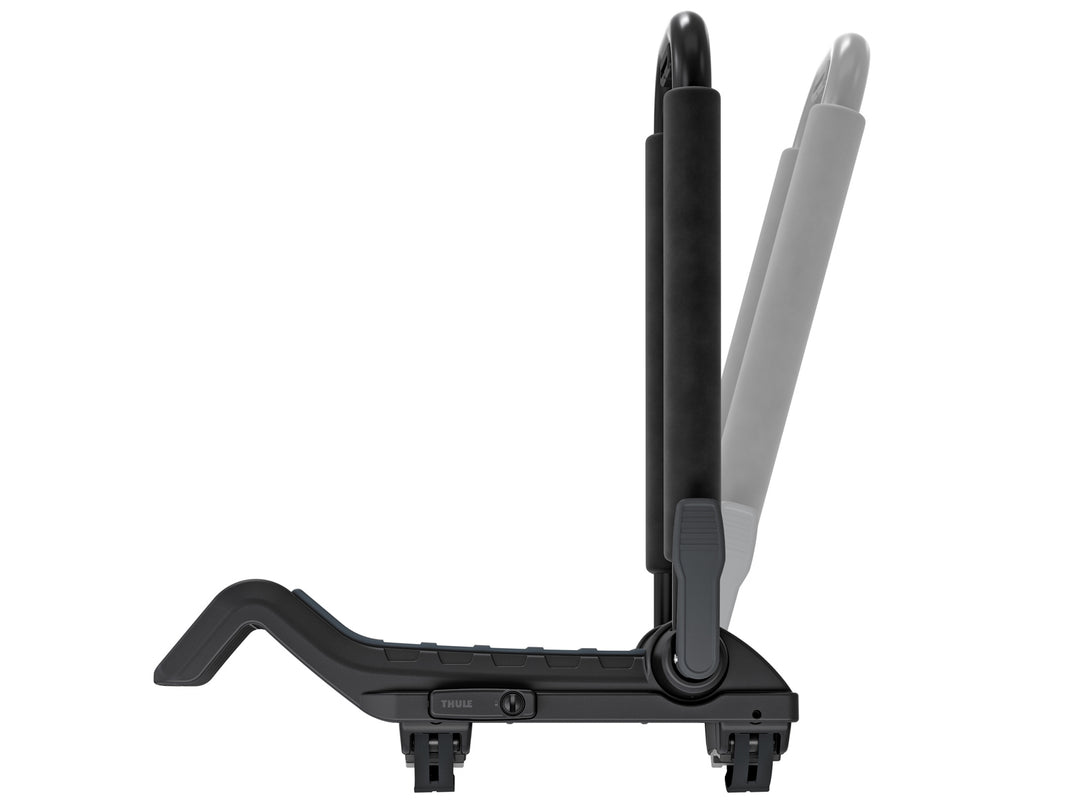 Thule Hull-A-Port XTR can be set as a cradle and upright bar
