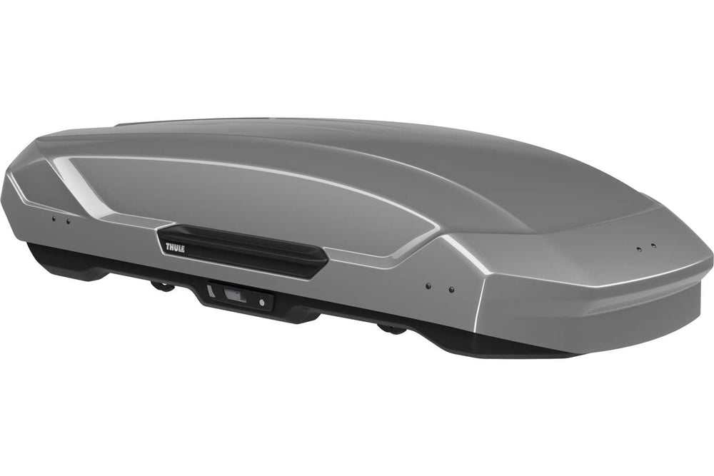 Thule Motion 3 roof box in the Titan Glossy colourway