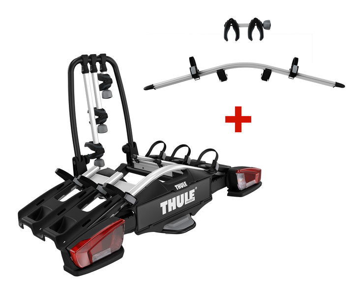 Thule Velocompact xt3 bike carrier with a 4th bike adaptor