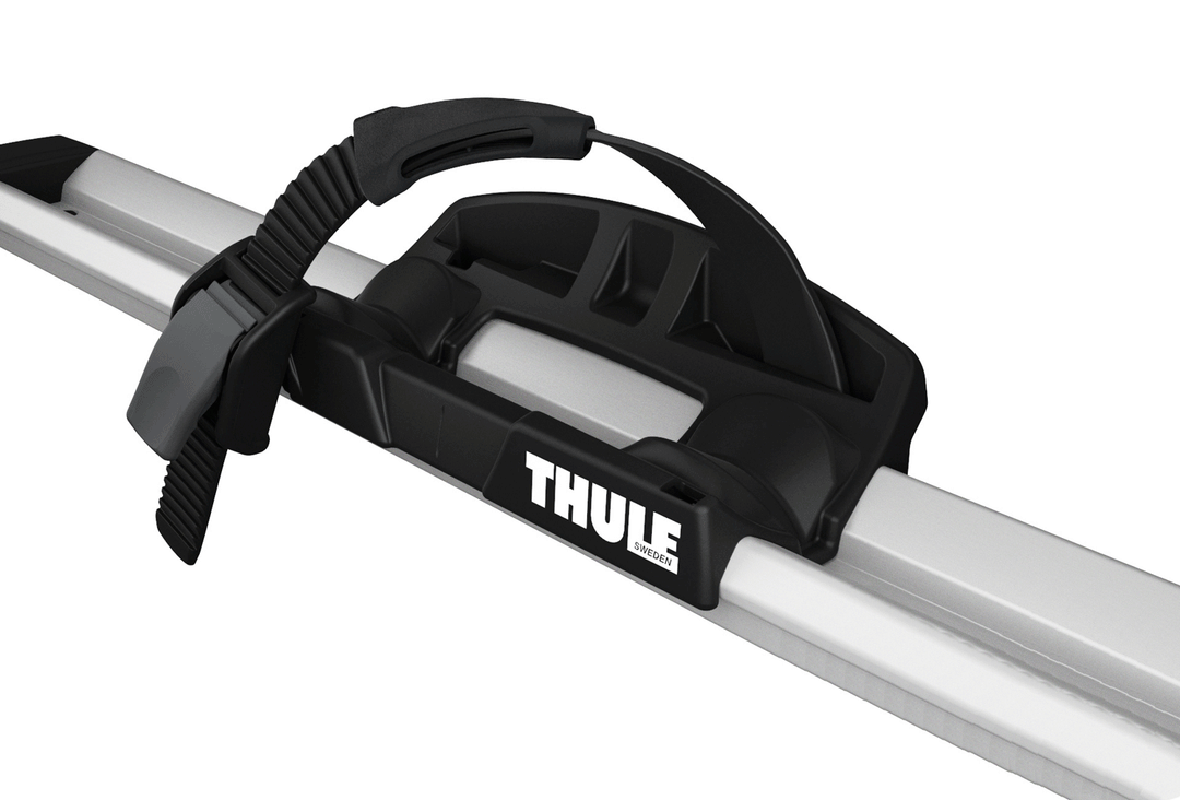 Rear wheel cradle and ratchet for the Thule UpRide