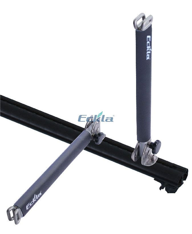 ECKLA Folding Upright Bars for Roof Racks with T-Slot