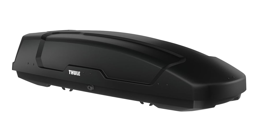Thule Force XT Sport Black Textured Roof Box Ideal For Use With A Roof Mounted Bike Carrier