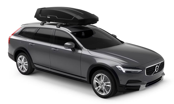 Thule Force XT XL Roof Top Box Fitted To Car Roof Rack Ideal For Families Available For Collection Dorset Or UK Wide Delivery
