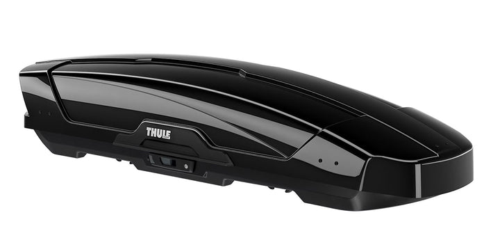 Thule Motion XT Narrow Roof Box Ideal For Use With A Bike Carrier Or Watersports Kayak Carrier Gloss Balck